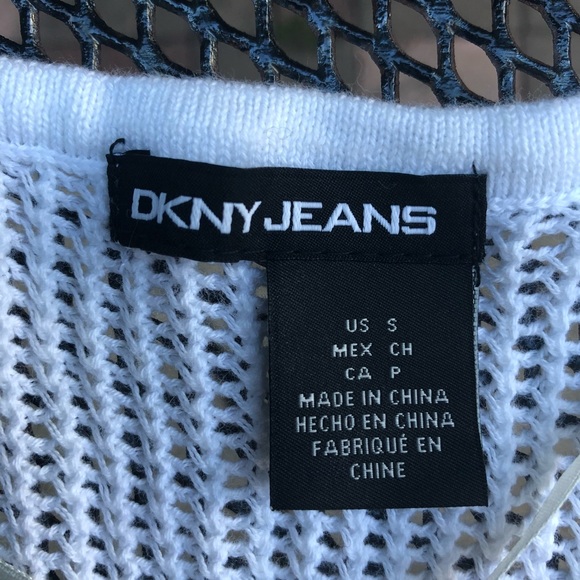 DKNY Soft Cotton mix Sweater S nwot - Picture 3 of 6